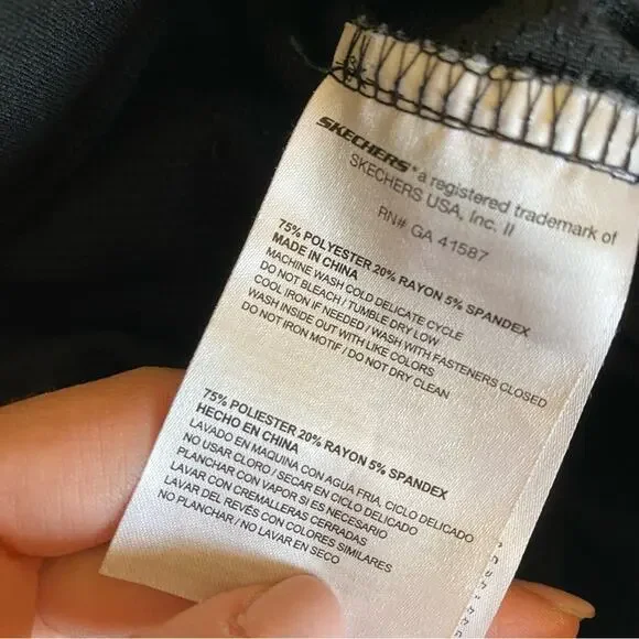 SKECHERS PERFORMANCE Womens Relaxed Fit Casual Black Sweat Shorts Size XS - Picture 4 of 4